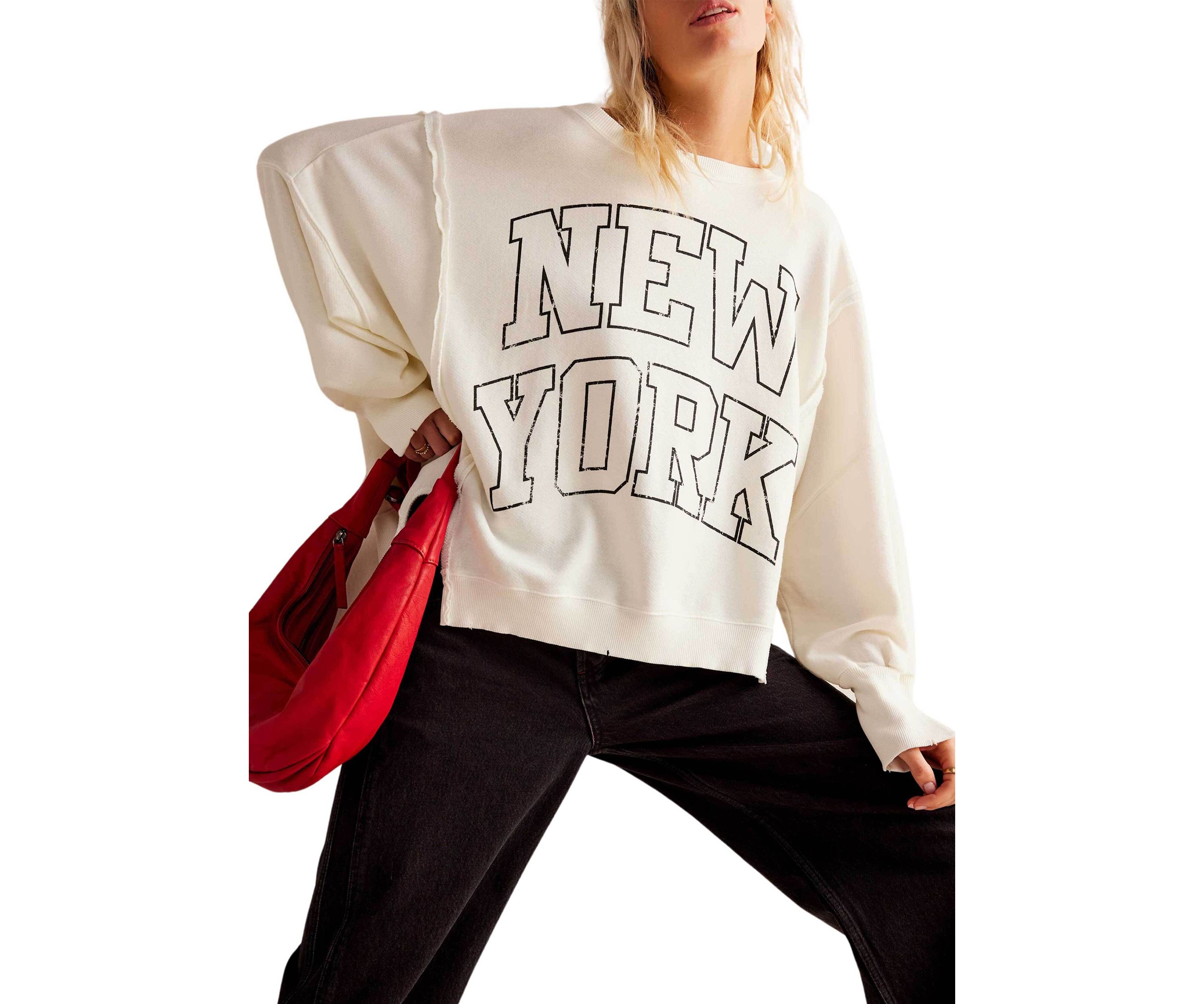 We The Free Graphic Camden Pullover Sweatshirt