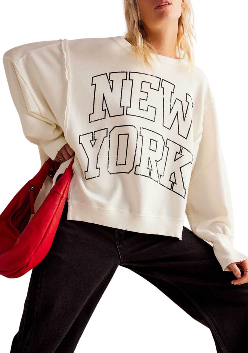 We The Free Graphic Camden Pullover Sweatshirt