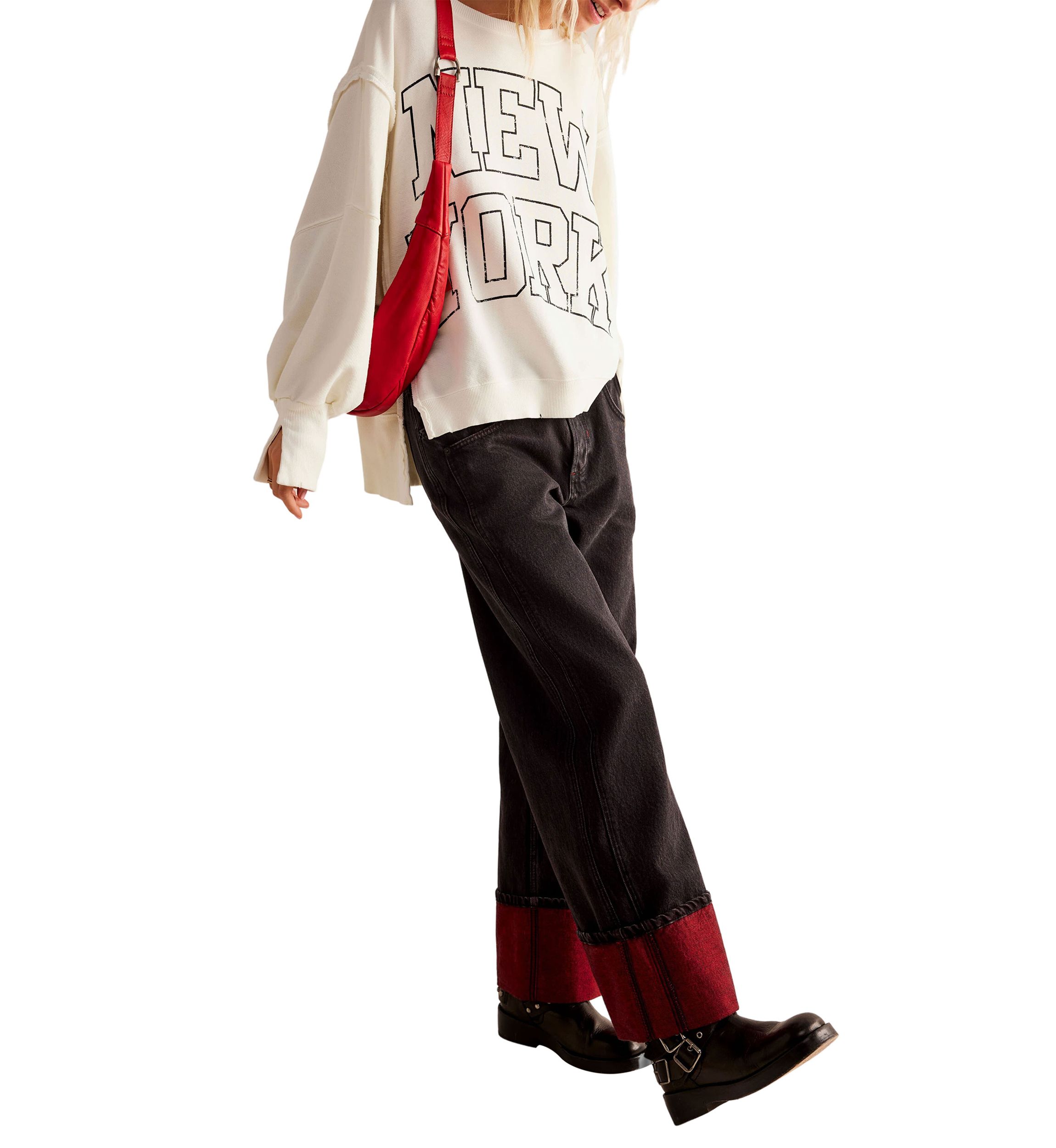 We The Free Graphic Camden Pullover Sweatshirt