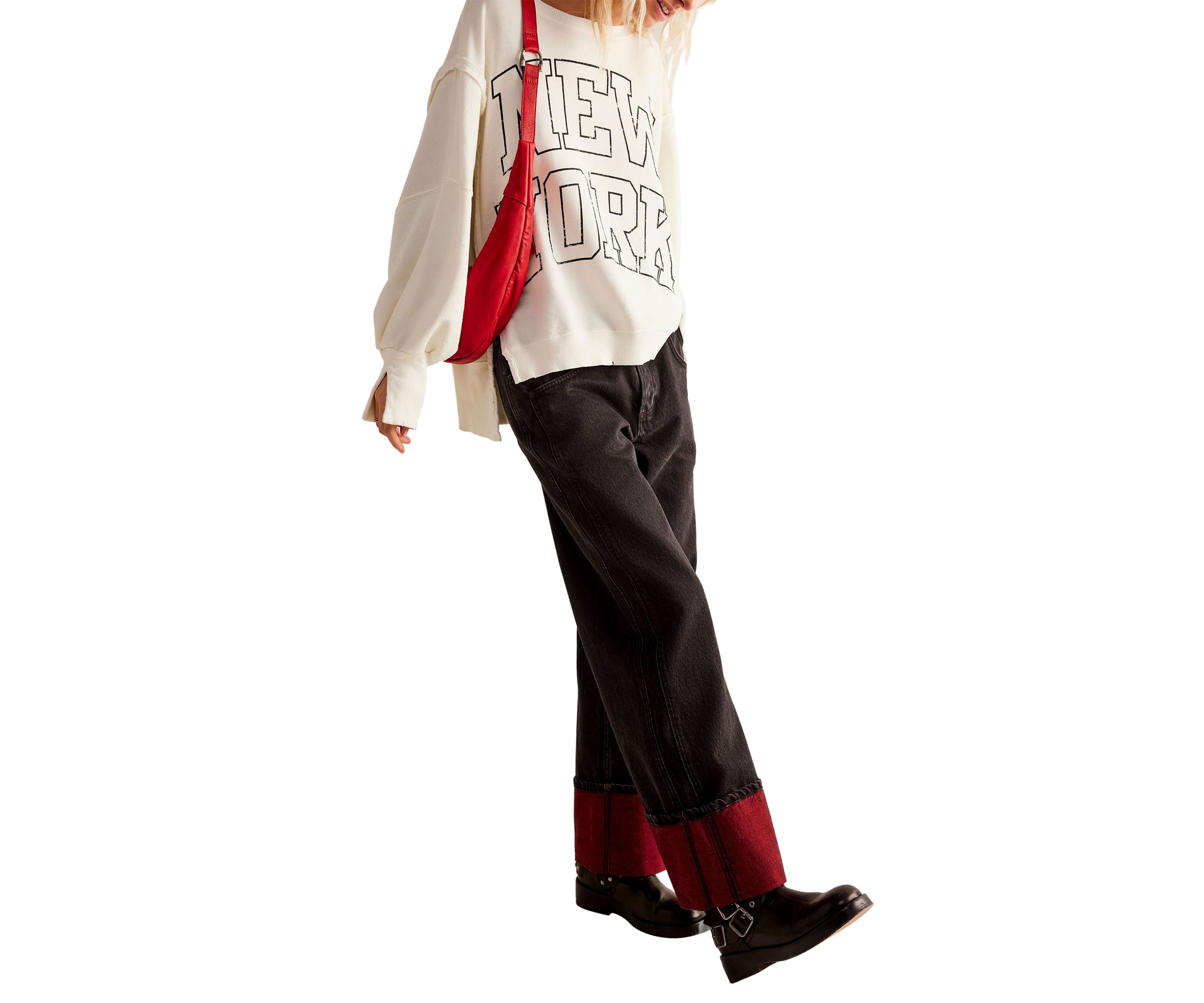 We The Free Graphic Camden Pullover Sweatshirt