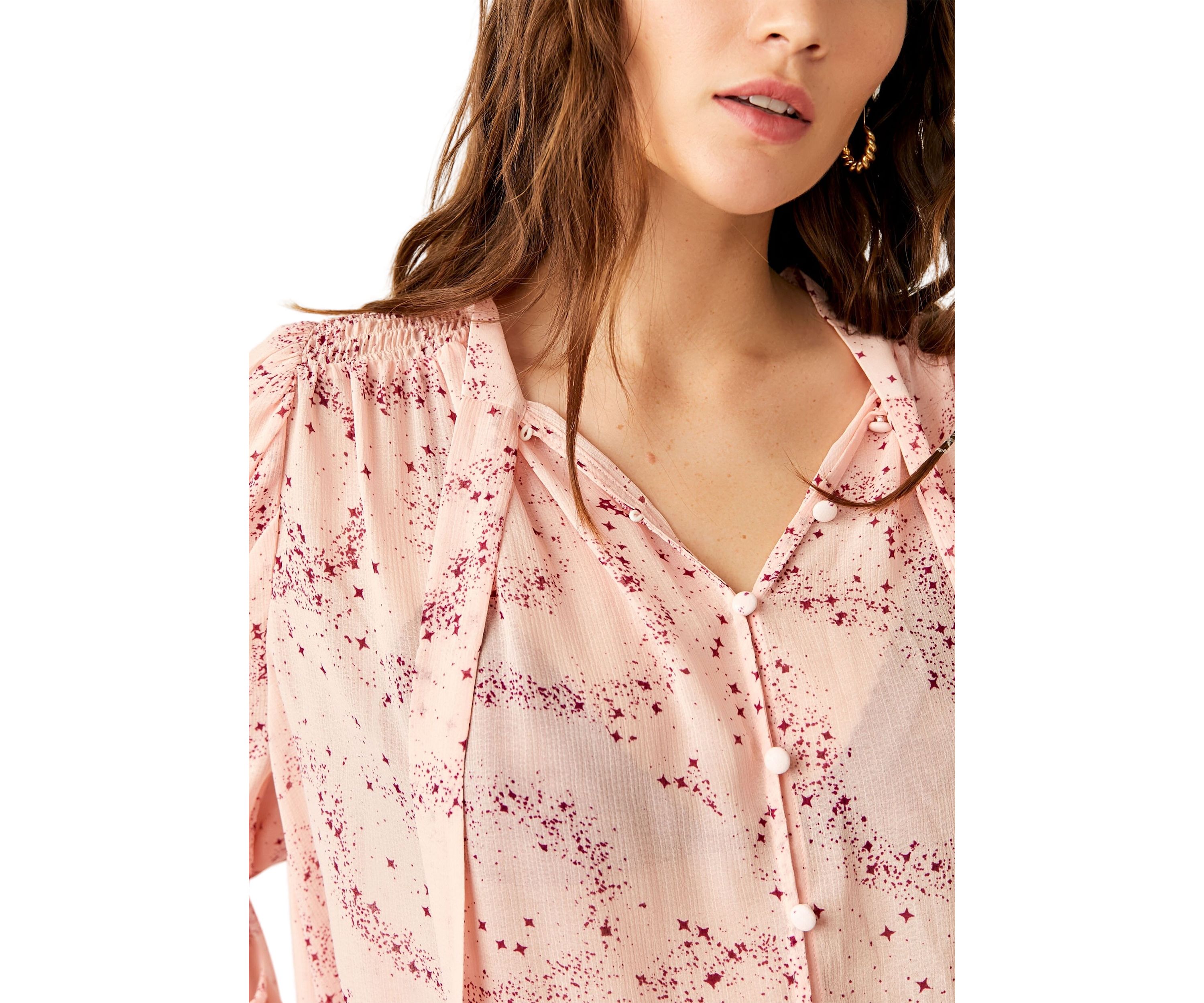 Stars Align Printed Top