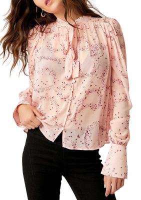 Stars Align Printed Top