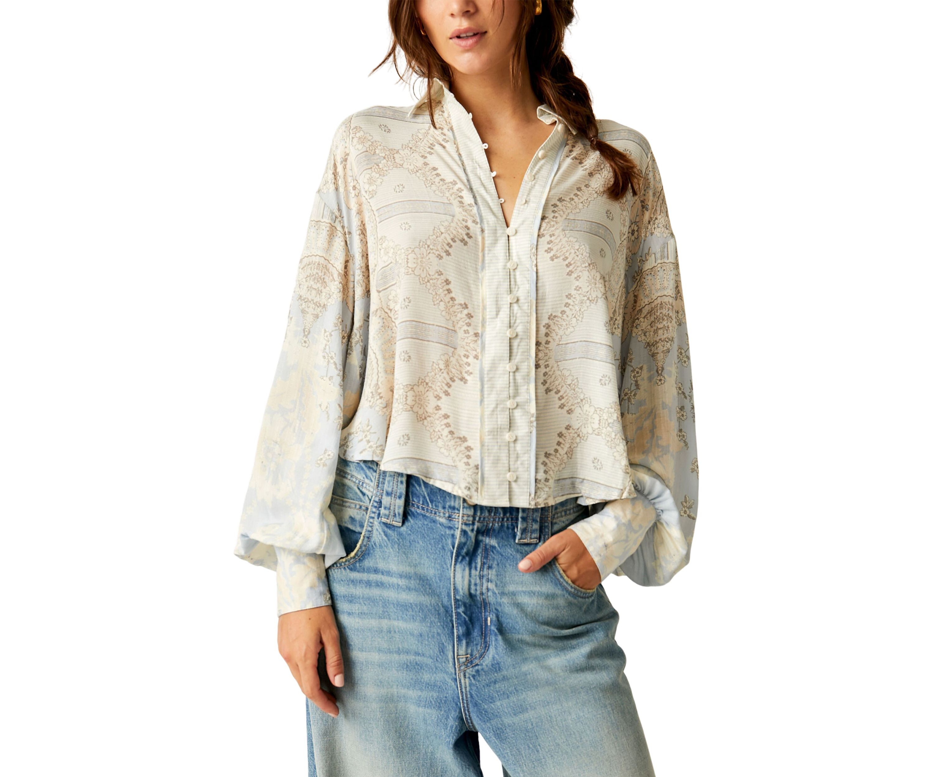 Virgo Baby Button Down Blouse