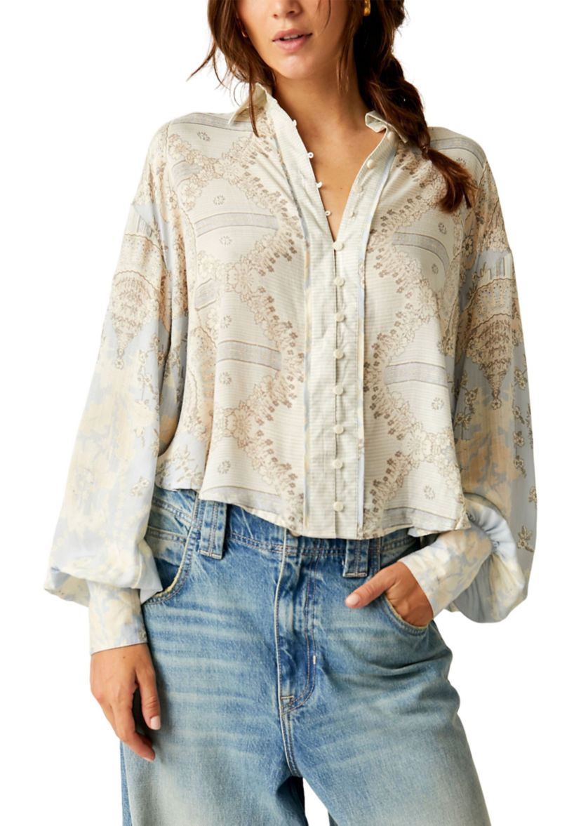 Virgo Baby Button Down Blouse