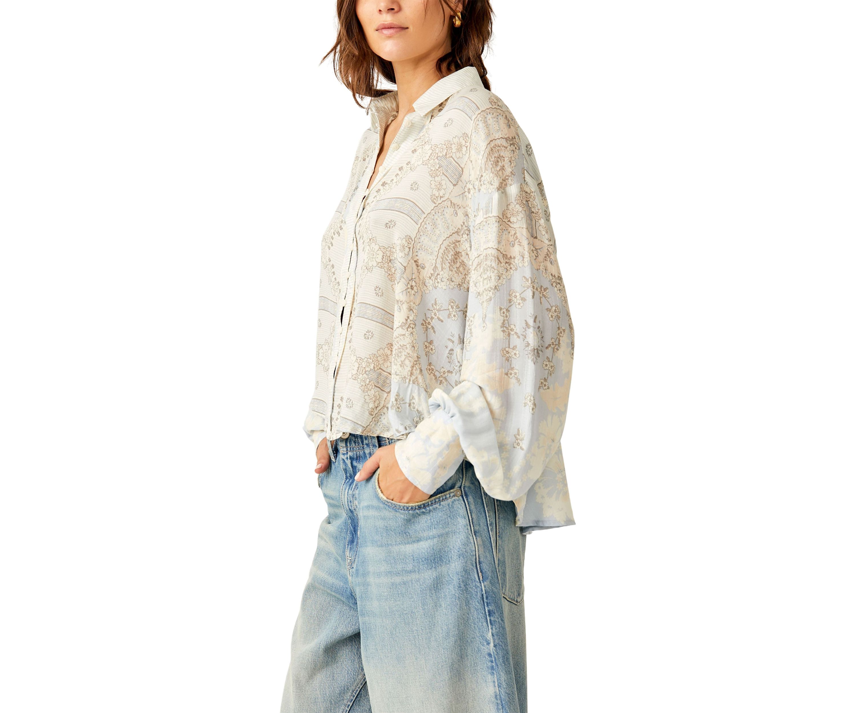 Virgo Baby Button Down Blouse