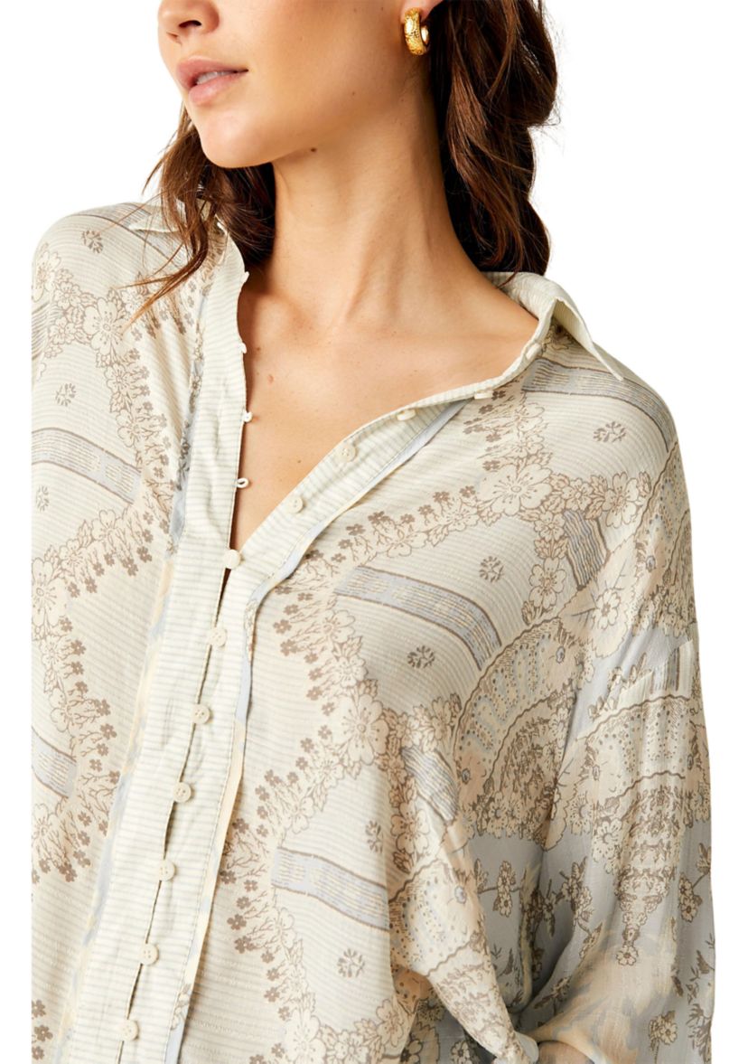 Virgo Baby Button Down Blouse