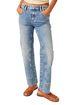 Free People Women's Risk Taker High Rise Jeans