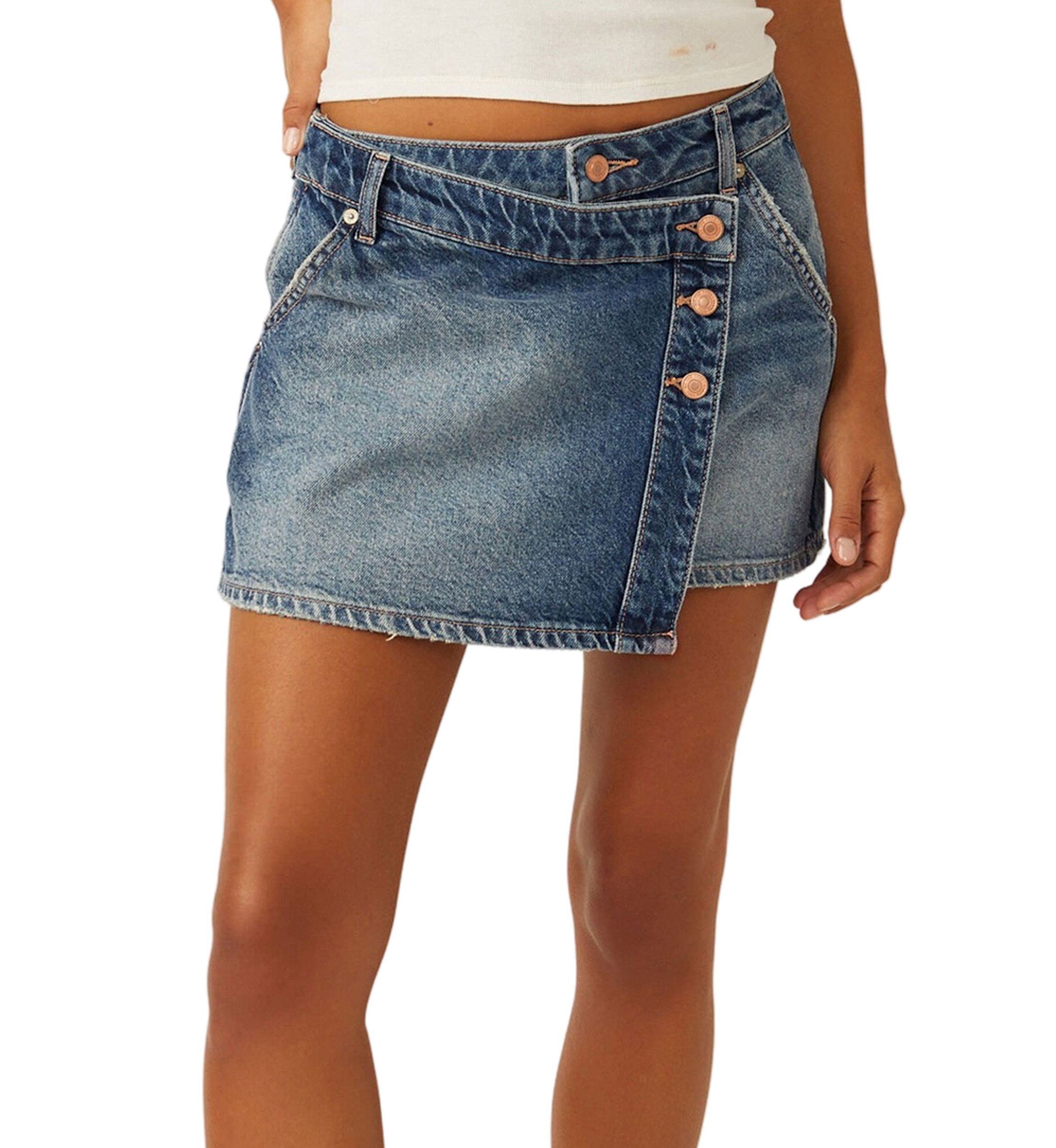 Wynne Denim Skirt 