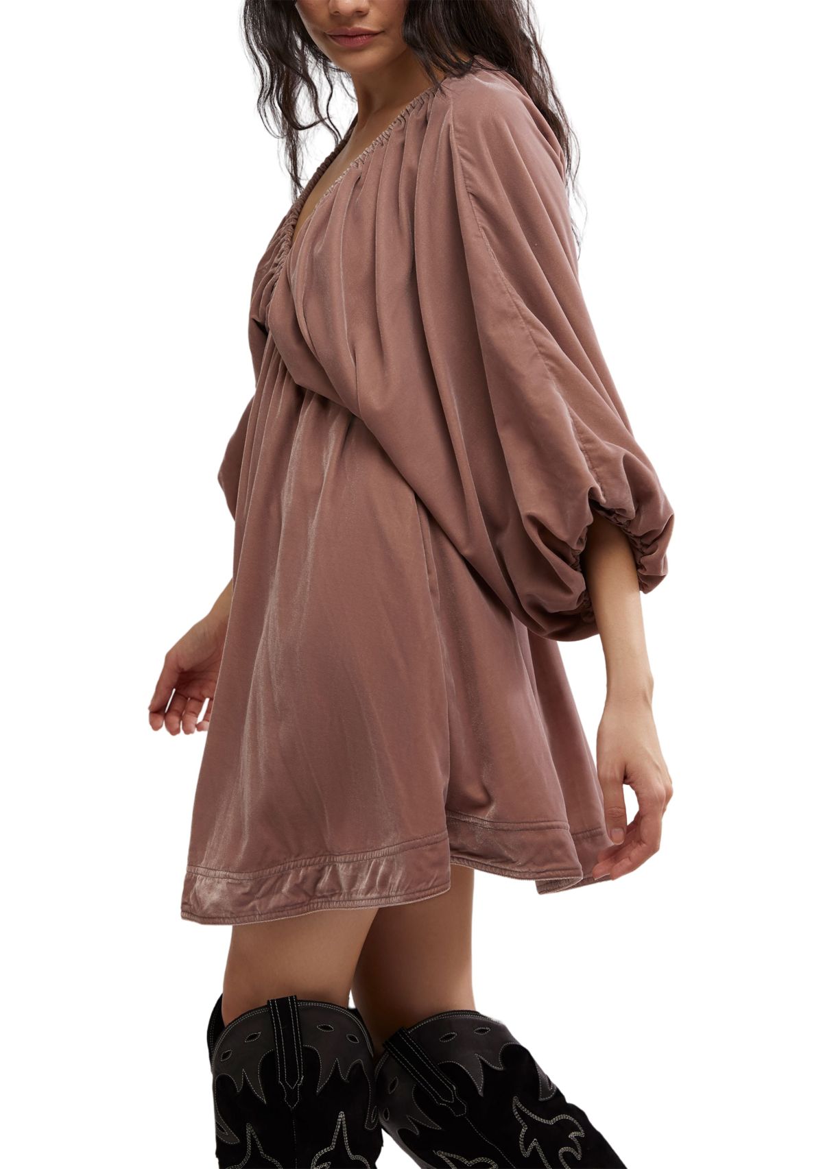 Portia Velvet Mini Dress