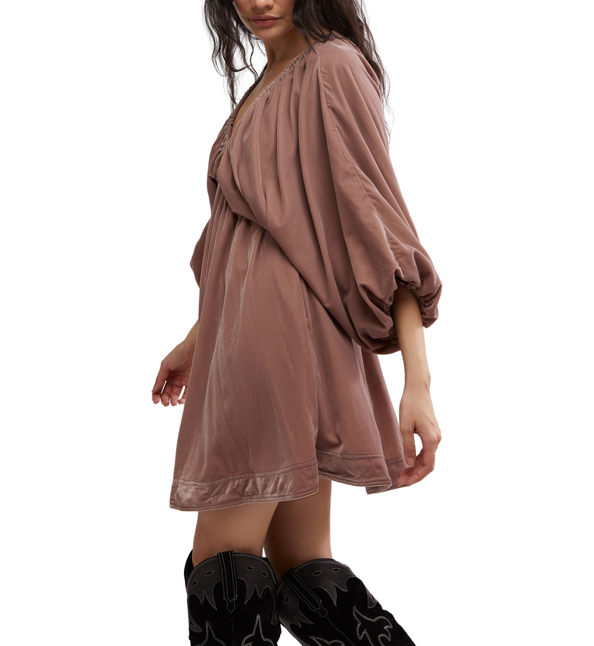 Portia Velvet Mini Dress