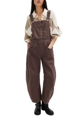 Free People Women's Good Luck Overalls