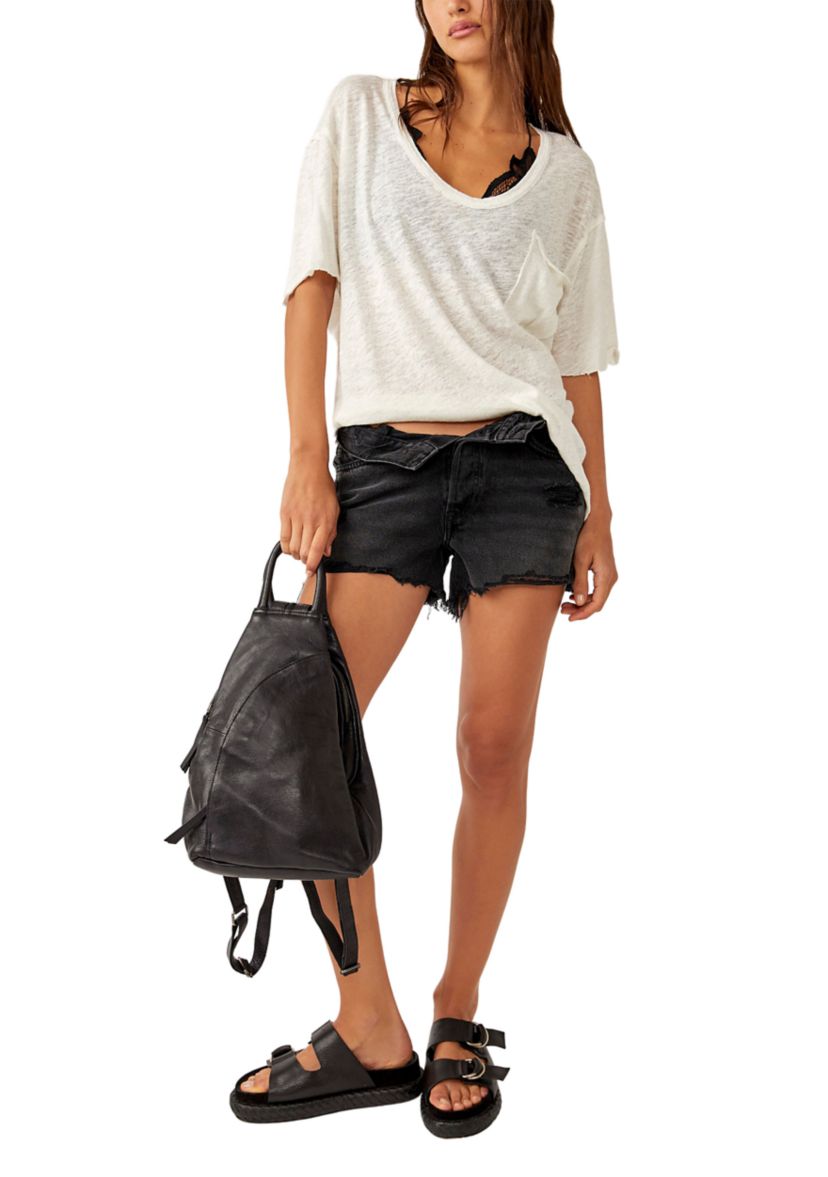 We the Free Now or Never Denim Shorts