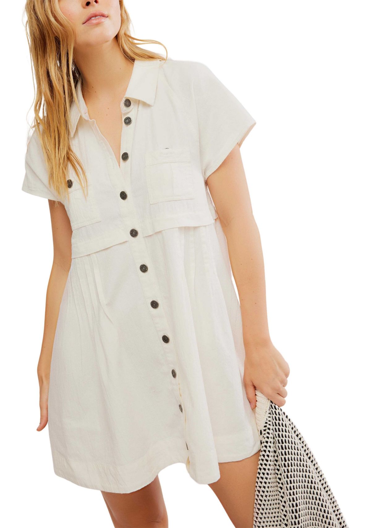 Ronnie Poplin Mini Dress