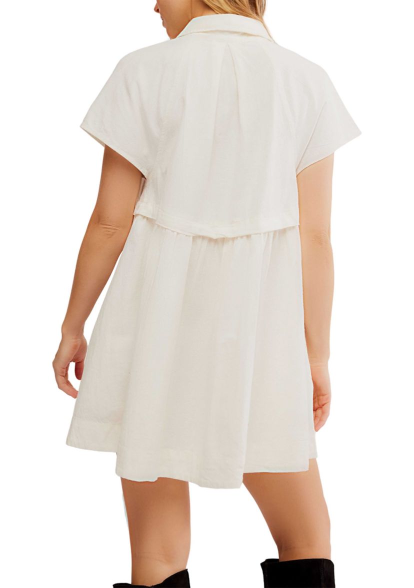Ronnie Poplin Mini Dress