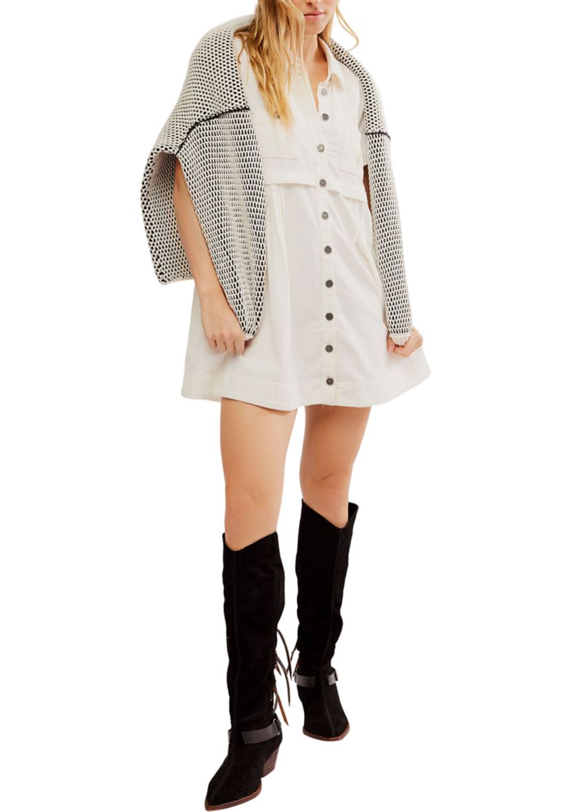 Ronnie Poplin Mini Dress