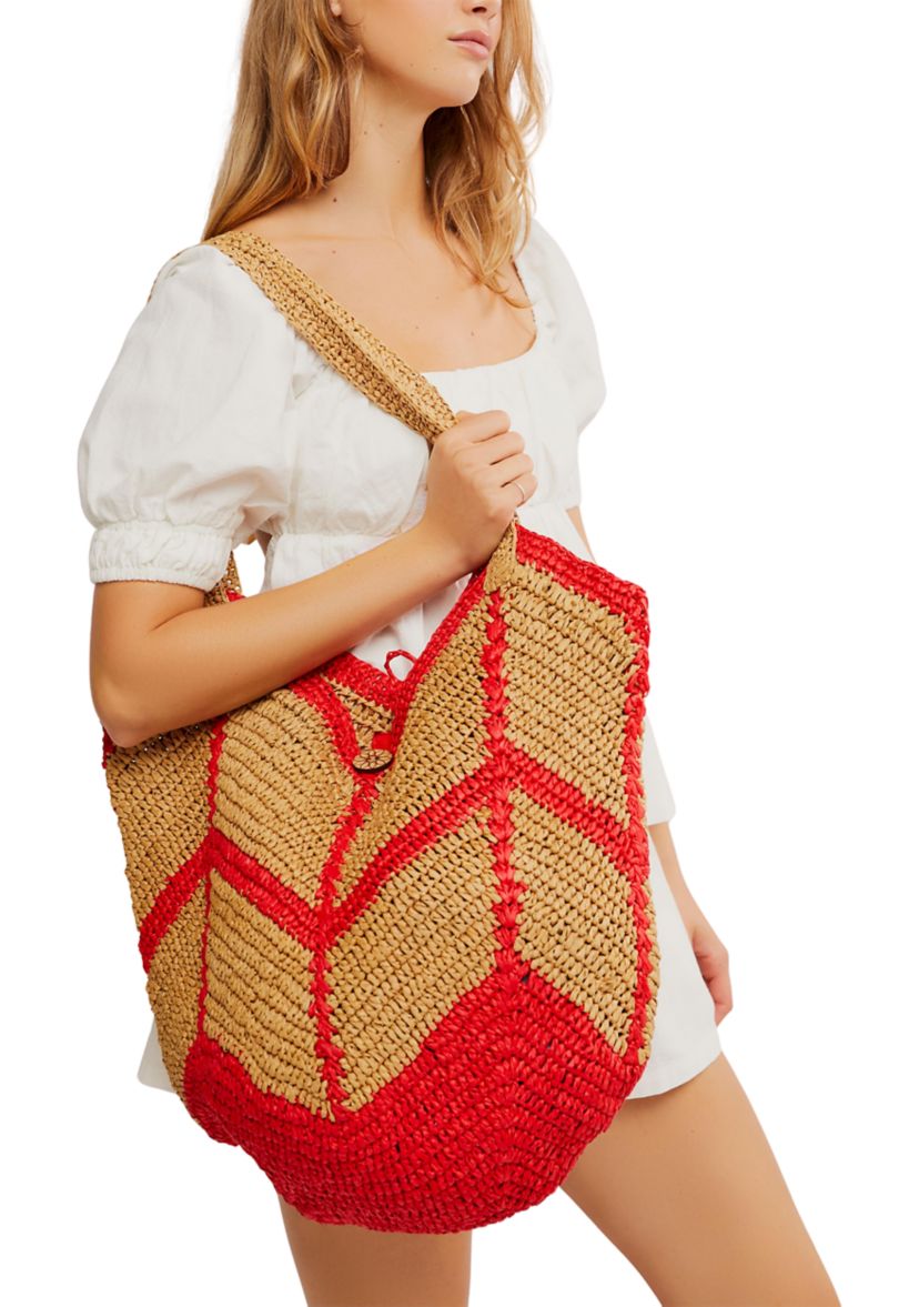 Mykonos Straw Tote