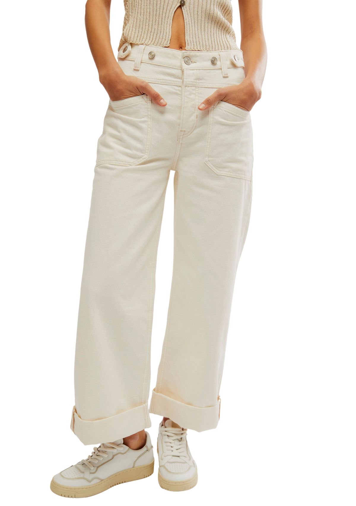 We The Free Palmer Cuffed Jeans