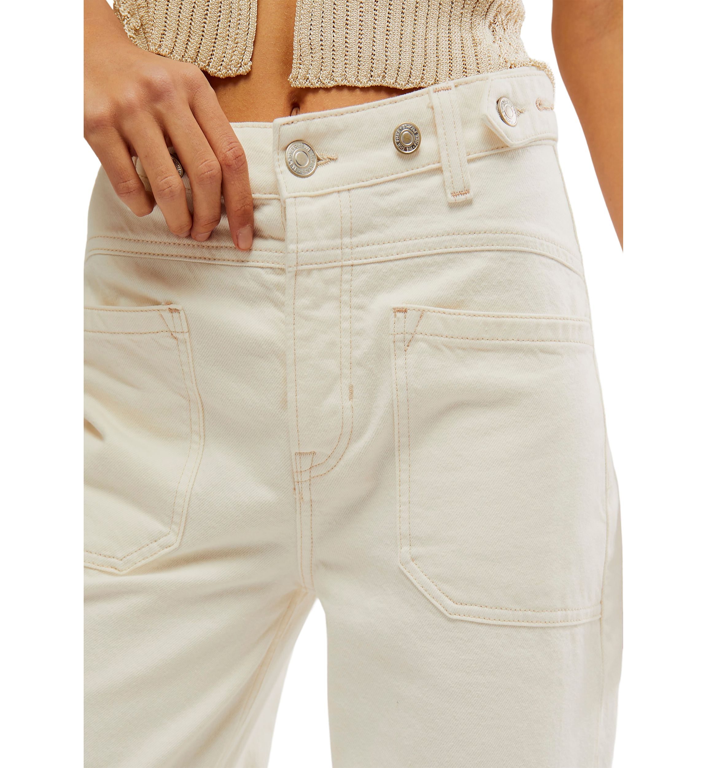We The Free Palmer Cuffed Jeans