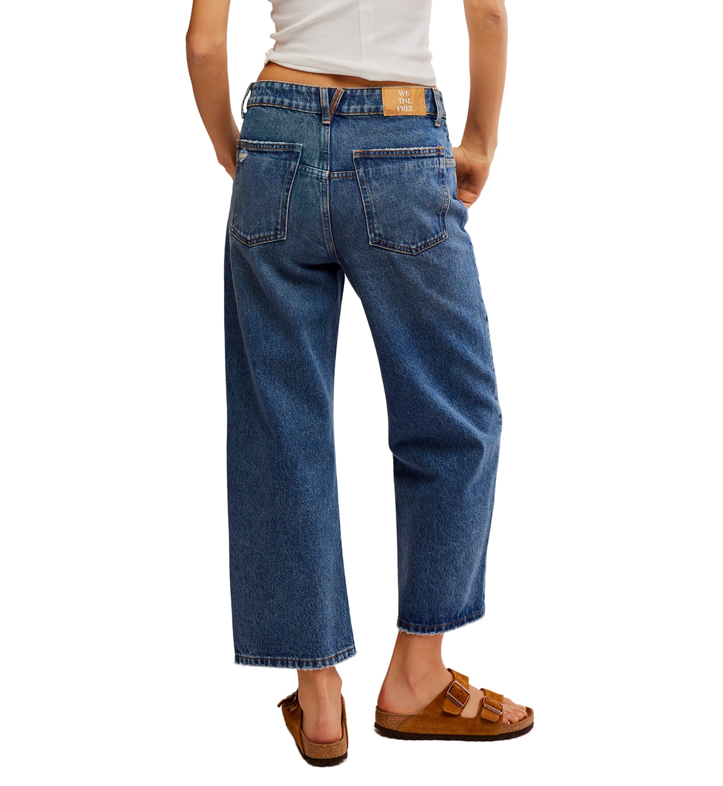 We the Free Deep Trance Dropped Boyfriend Jeans