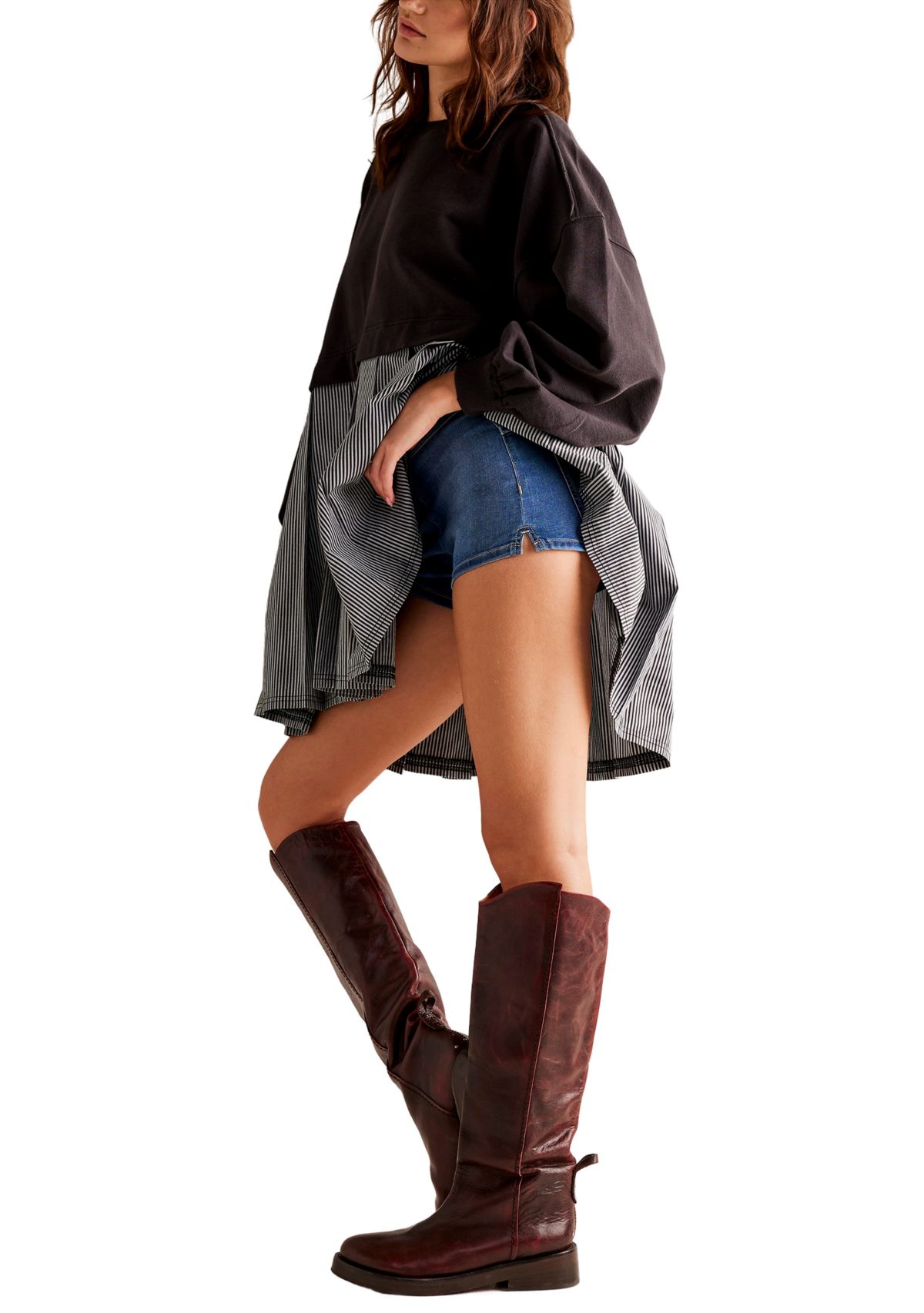 Eleanor Striped Sweatshirt