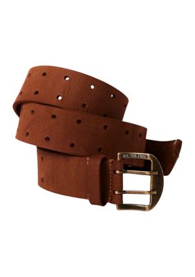 Free People Women's We the Free Double Cross Belt, Tan, S/M