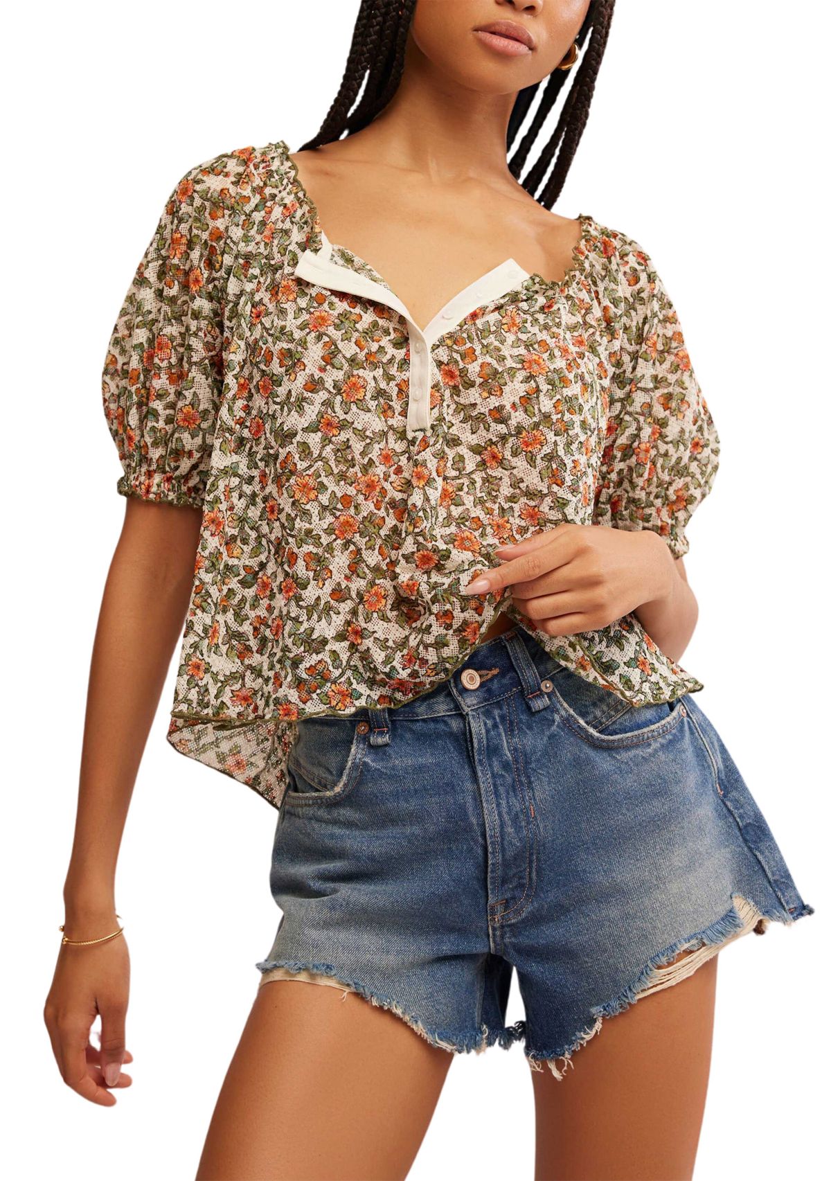 Astra Floral Printed Top