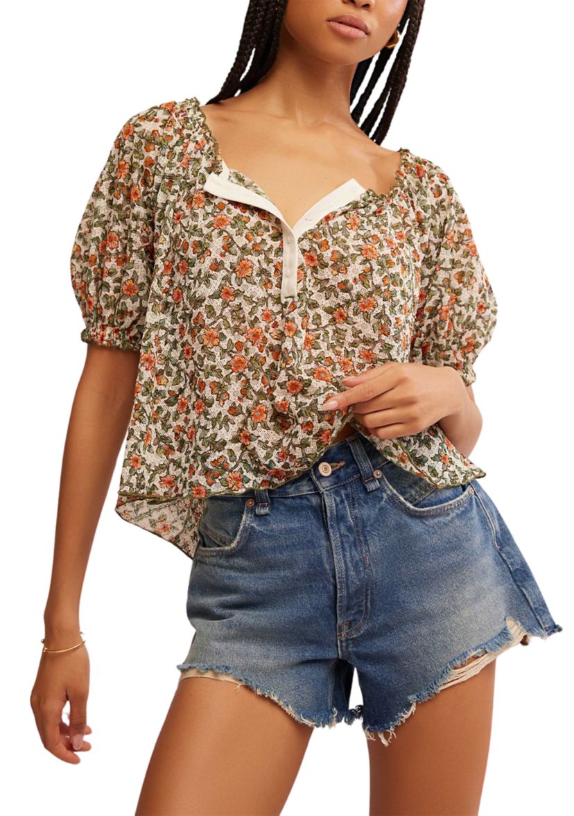 Astra Floral Printed Top