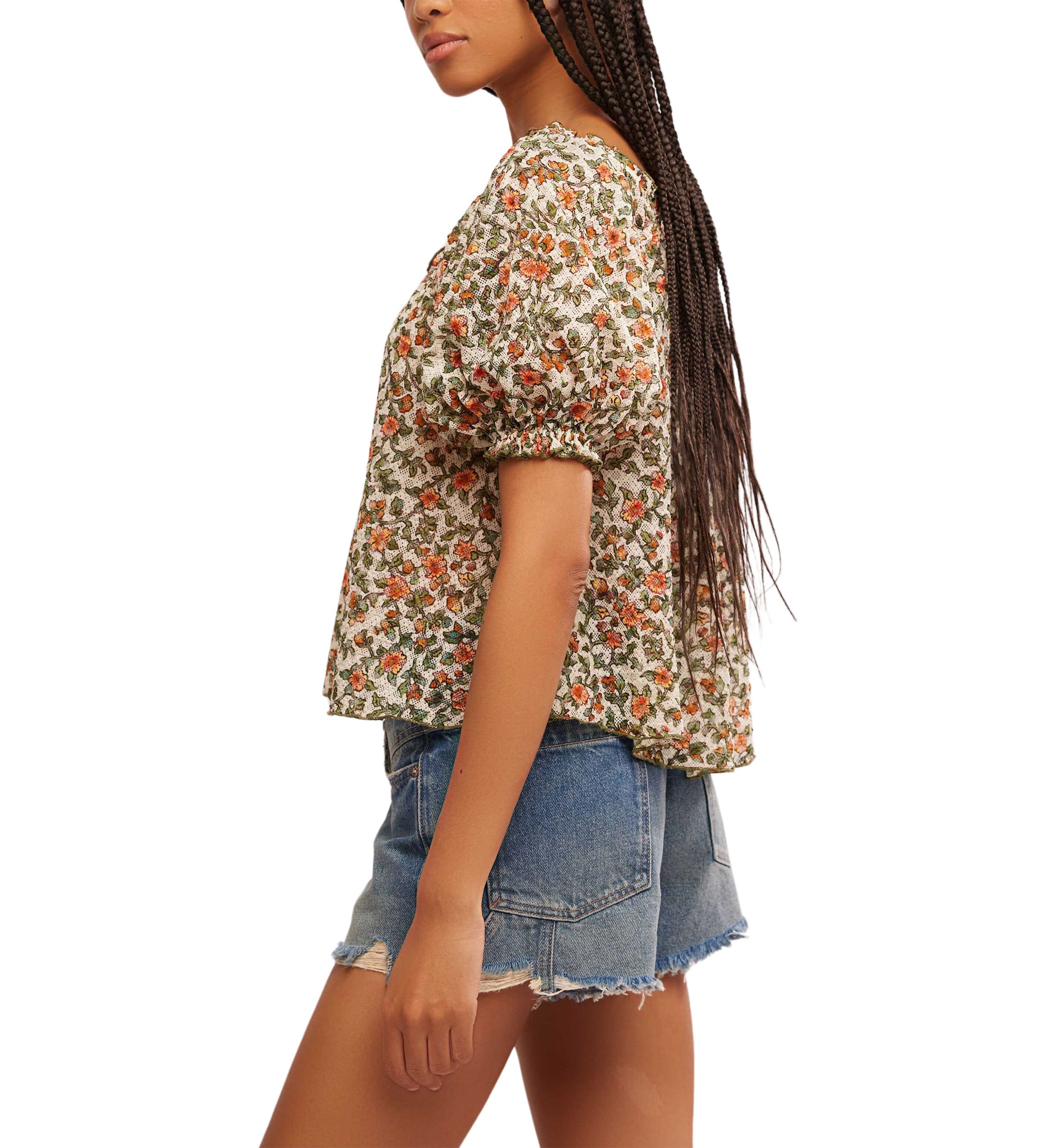 Astra Floral Printed Top