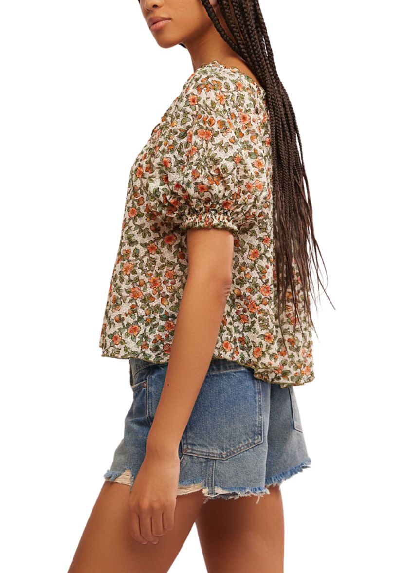 Astra Floral Printed Top