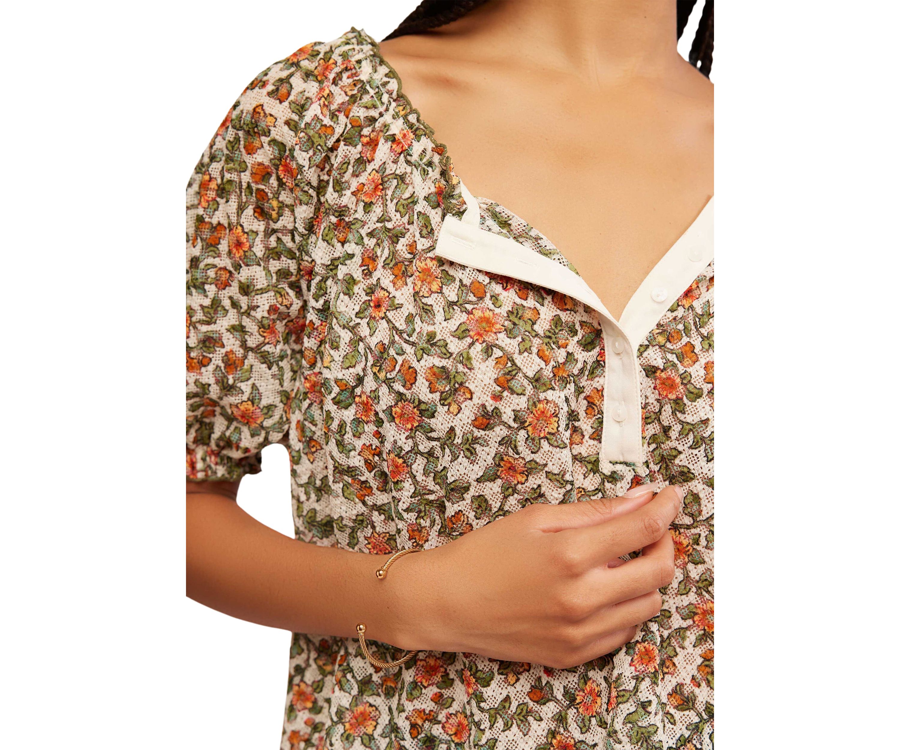Astra Floral Printed Top