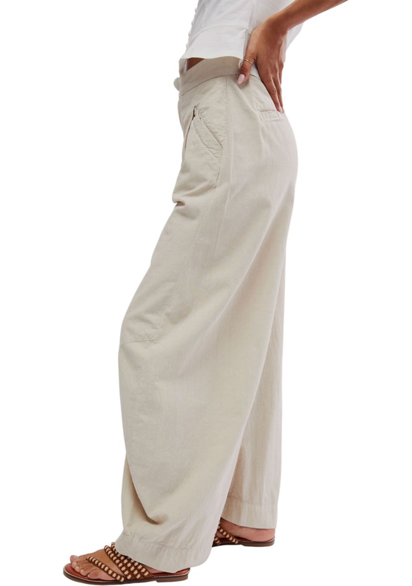 Tegan Washed Barrel Trousers