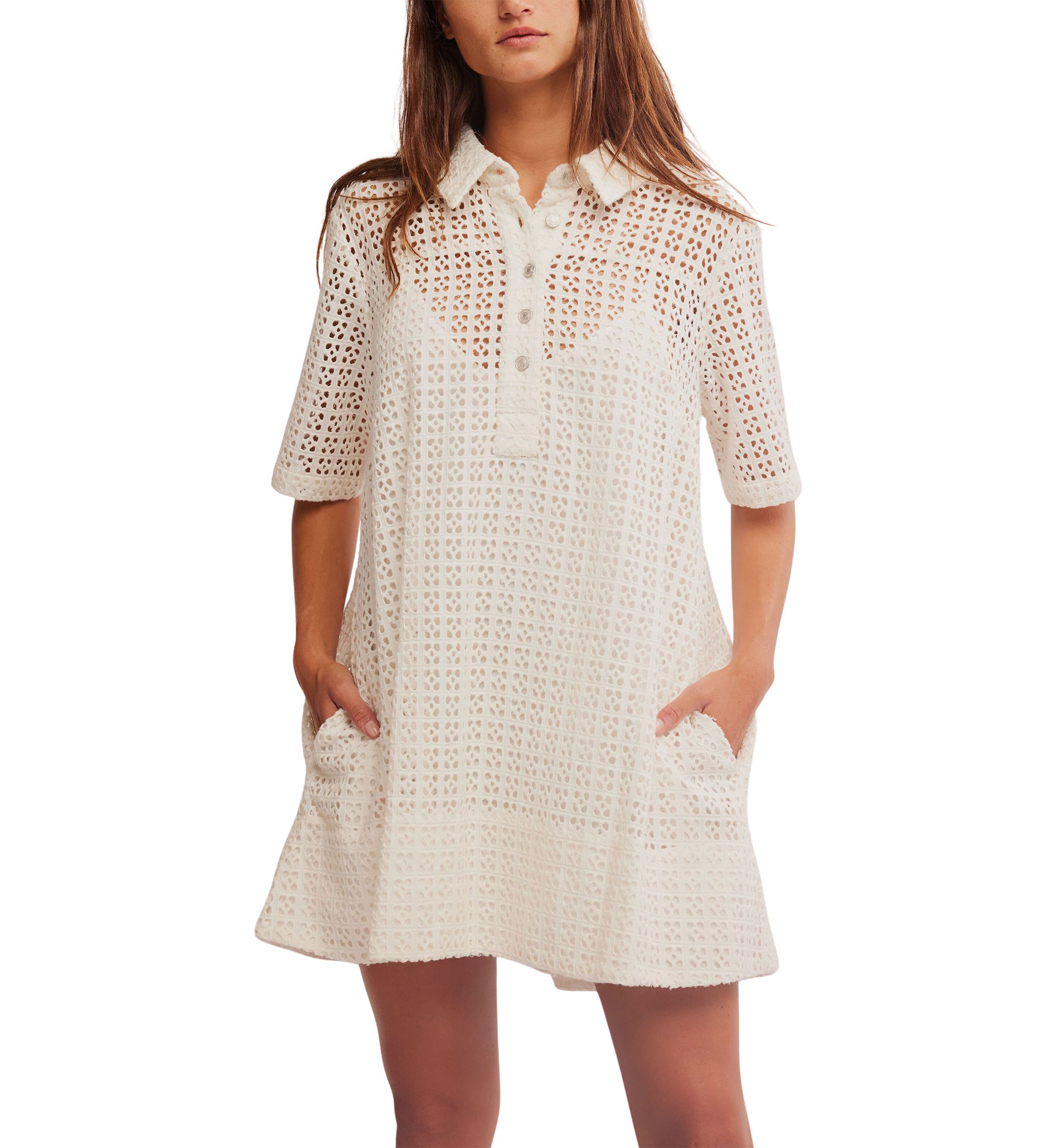 Remino Eyelet Minidress