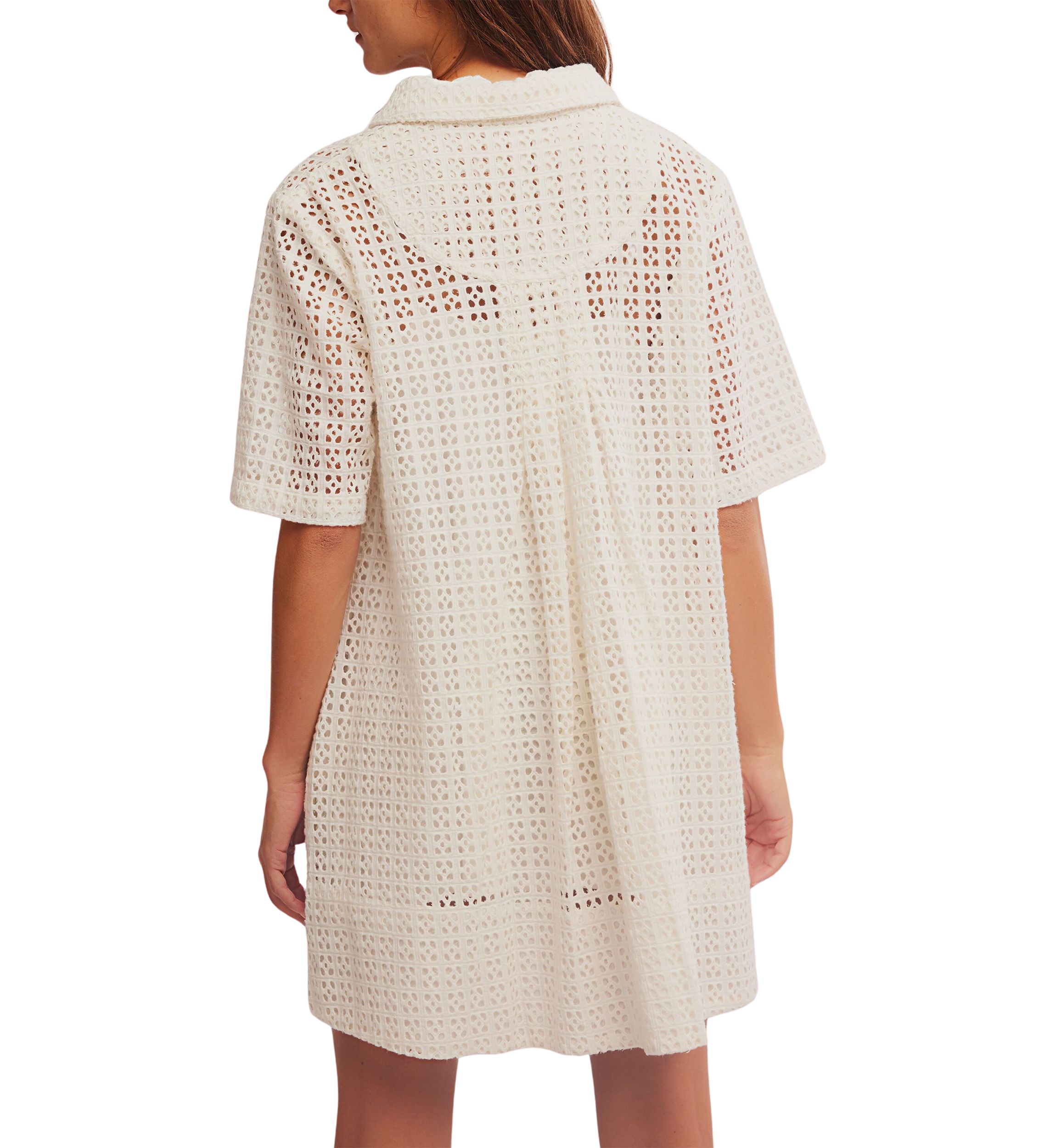 Remino Eyelet Minidress