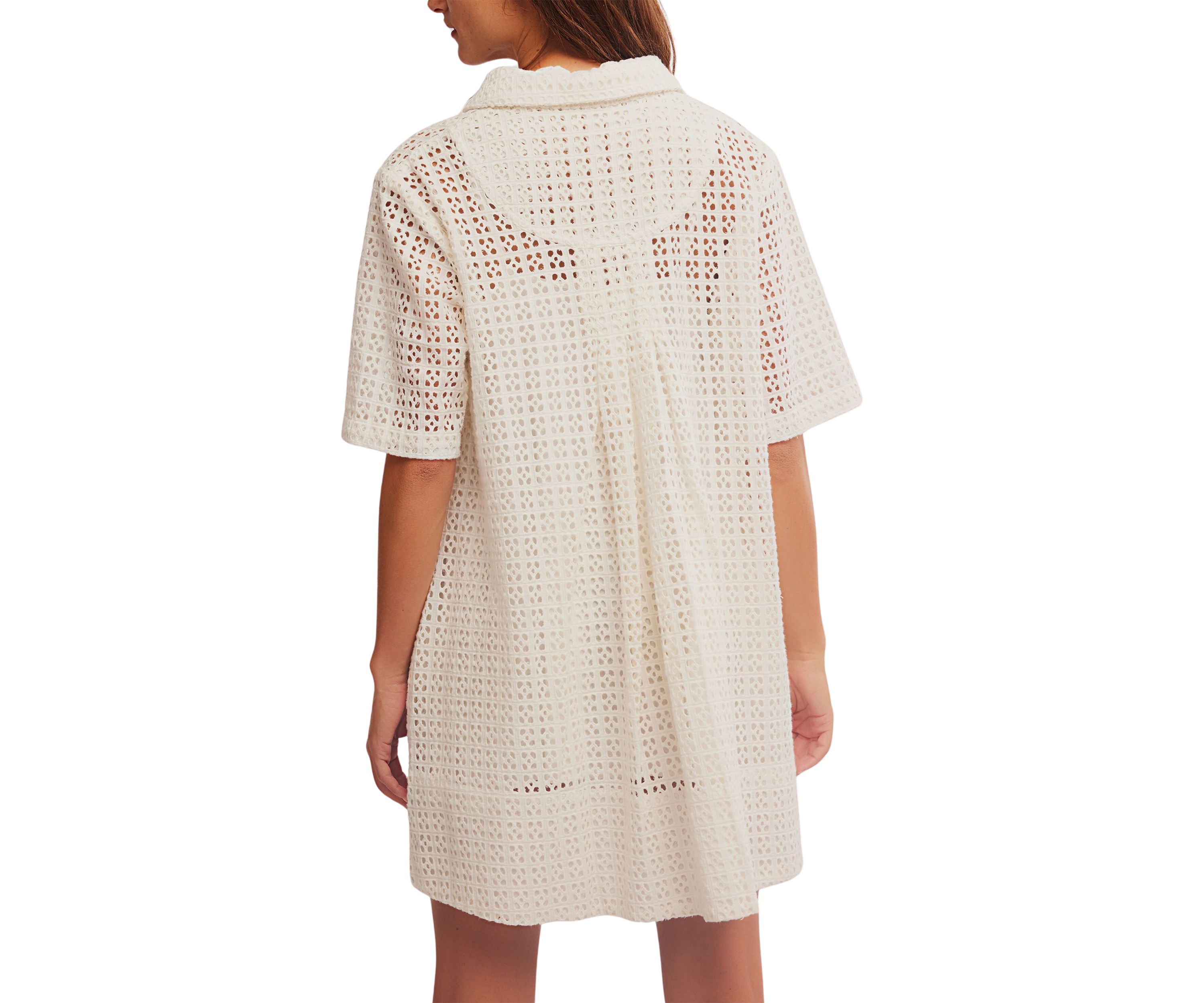 Remino Eyelet Minidress