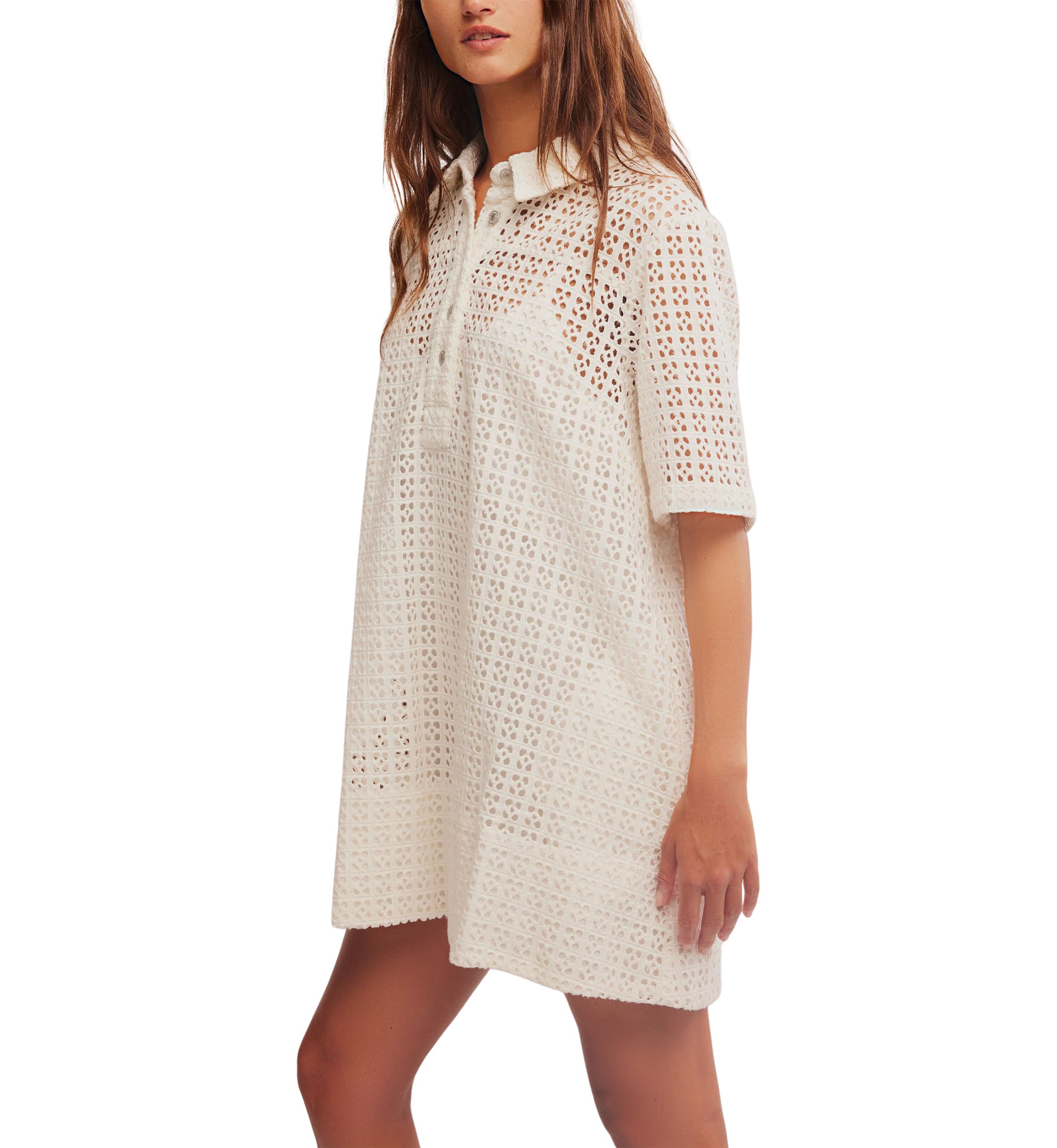 Remino Eyelet Minidress