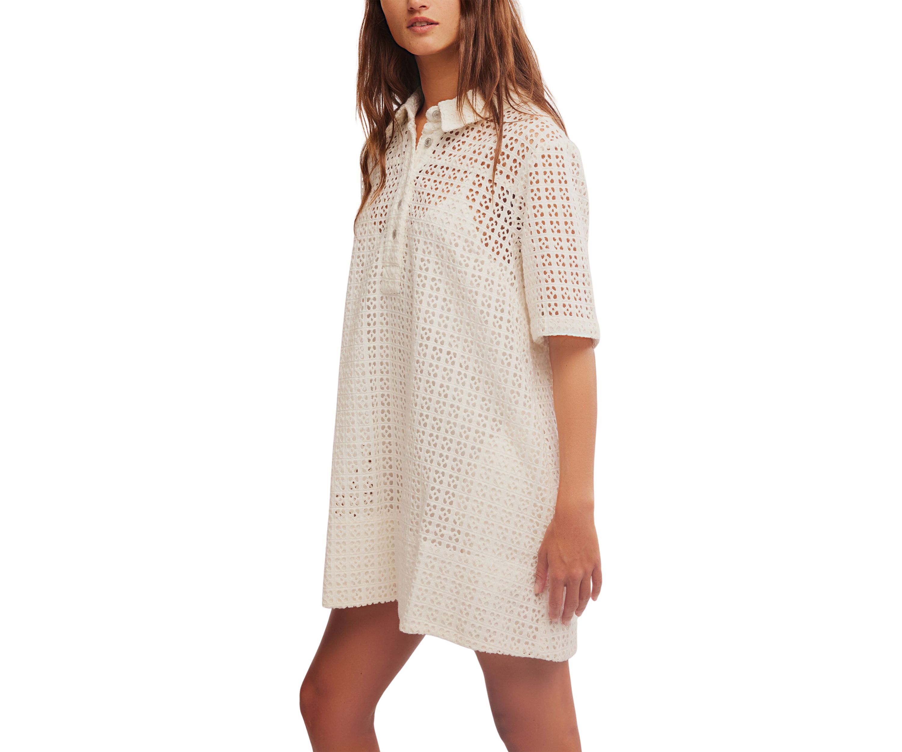 Remino Eyelet Minidress