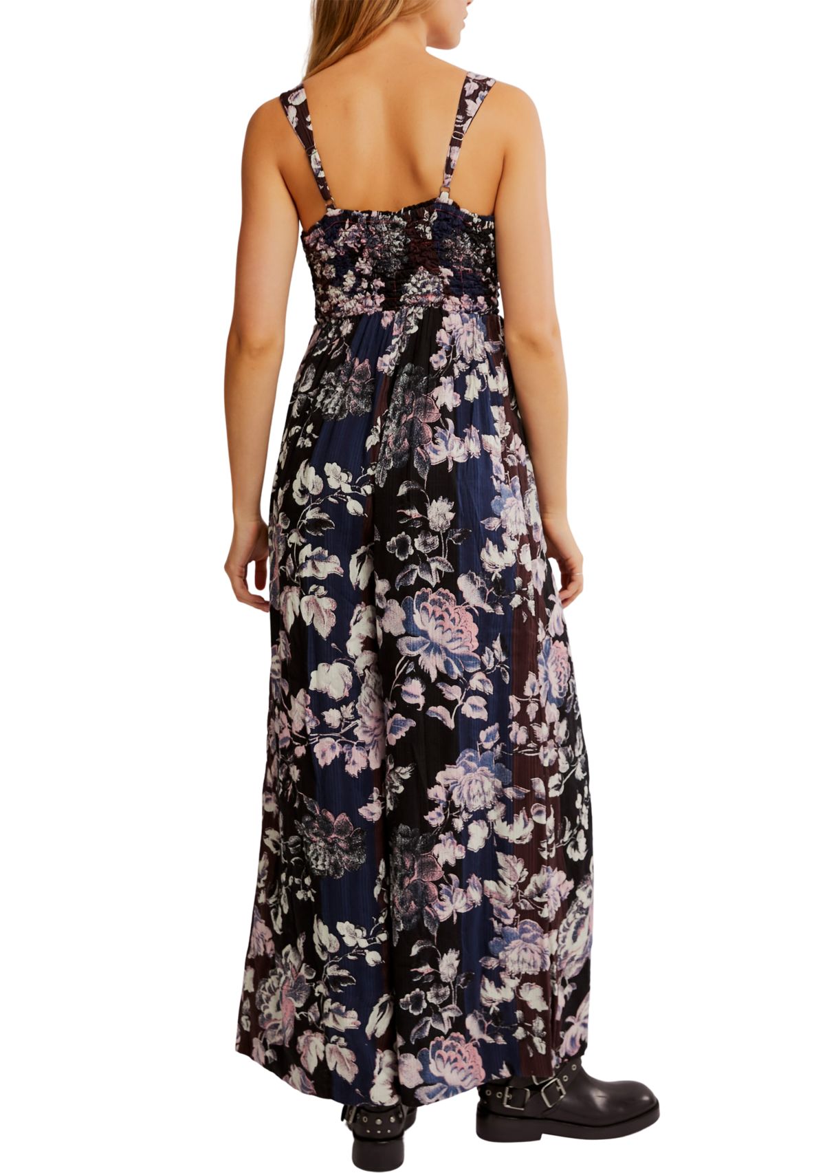 Melrose Smocked Wide Leg Jumpsuit