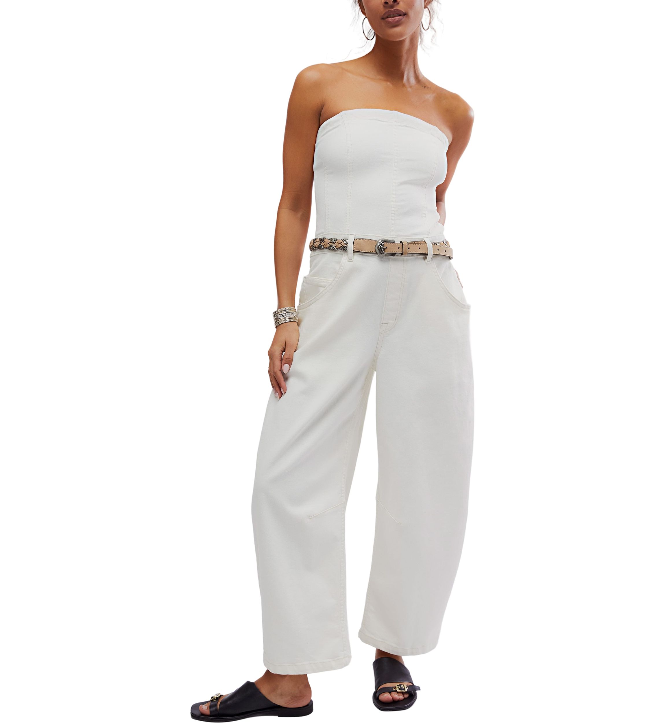 We The Free Je Suis Pret Barrel Jumpsuit