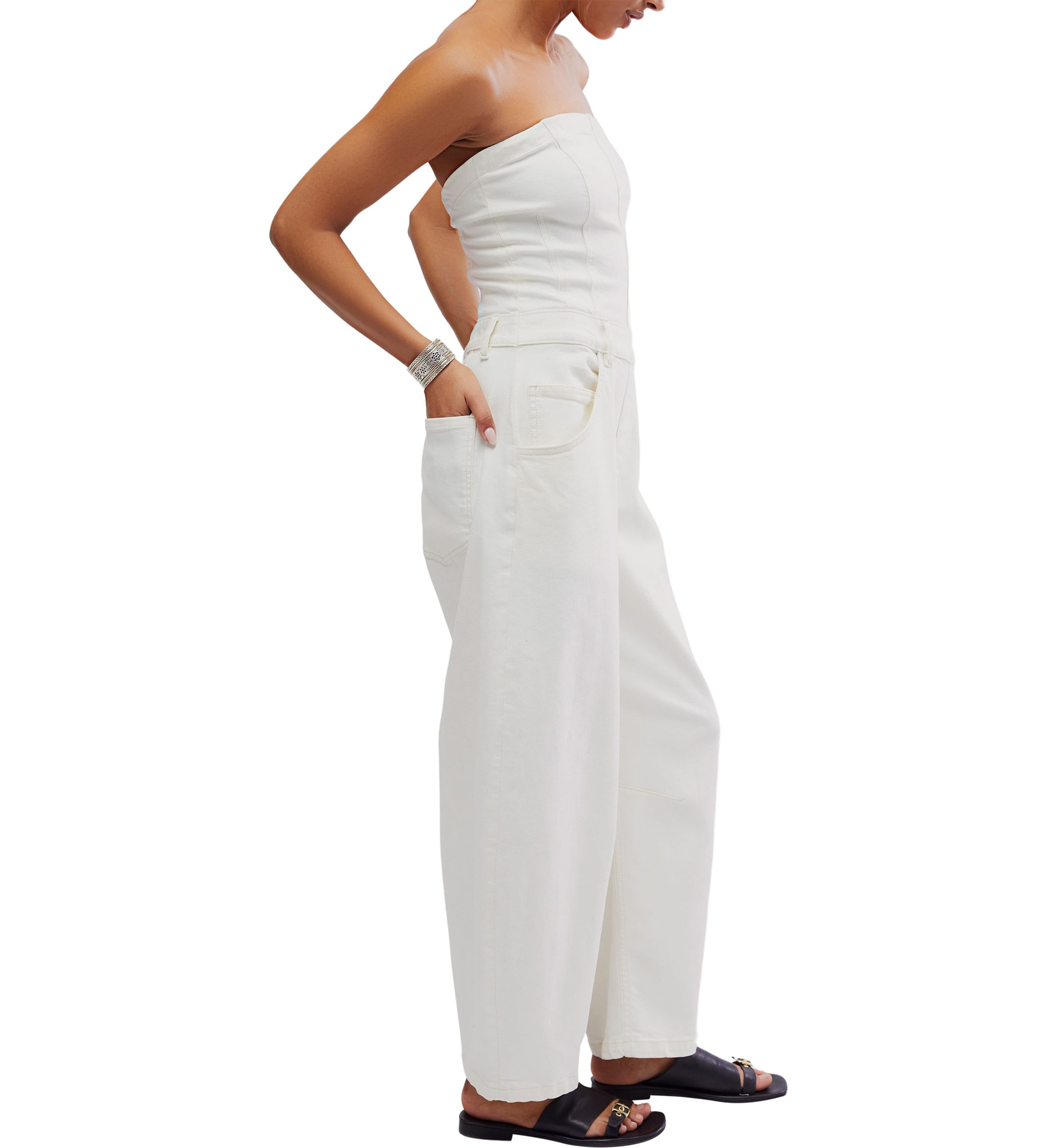 We The Free Je Suis Pret Barrel Jumpsuit