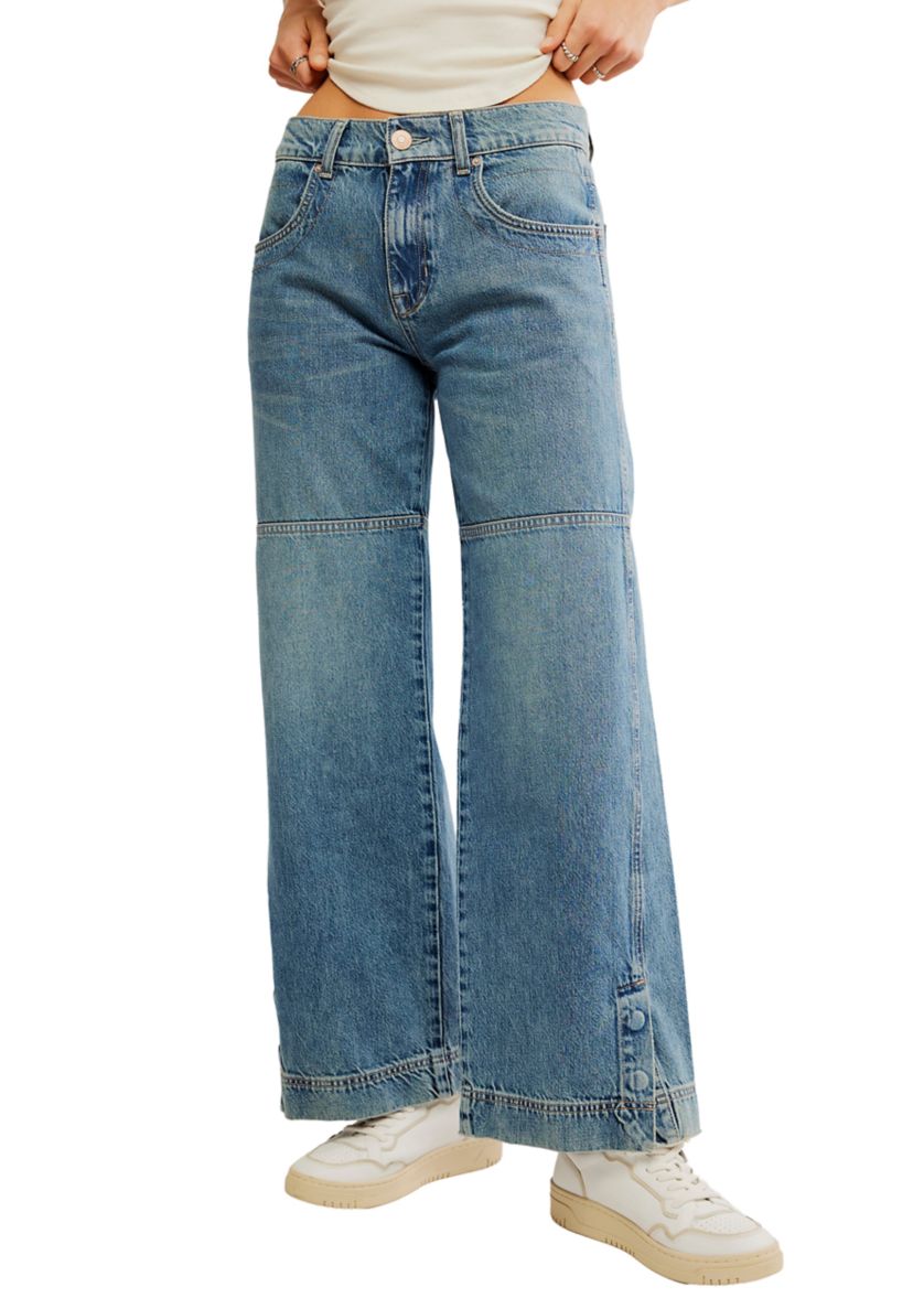We The Free Benji Relaxed Wide-Leg Jeans