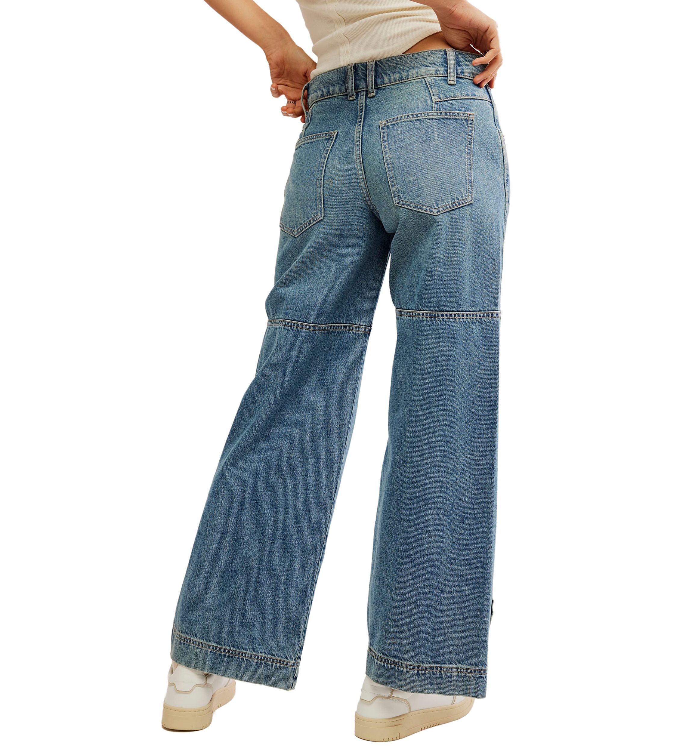 We The Free Benji Relaxed Wide-Leg Jeans