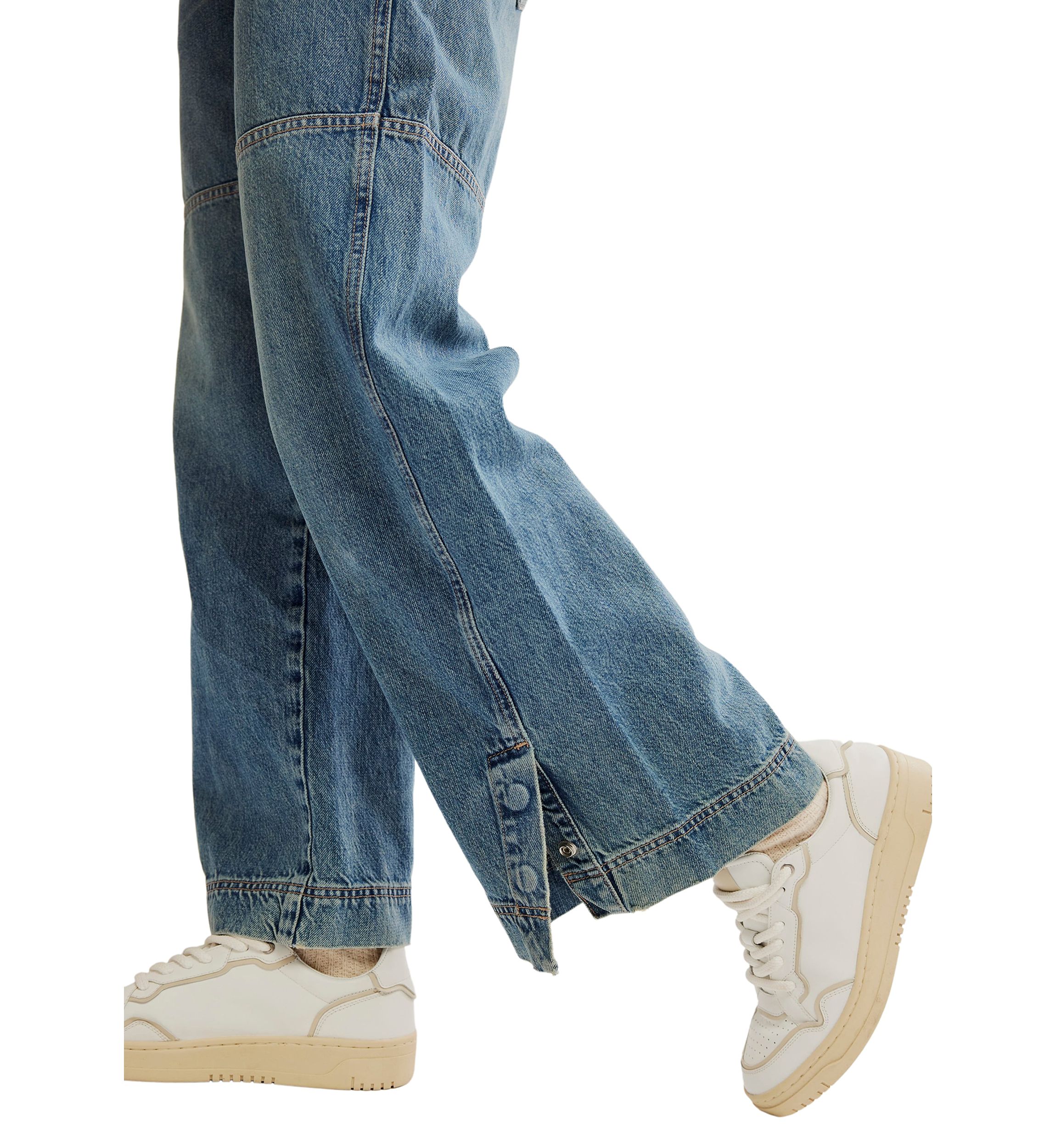 We The Free Benji Relaxed Wide-Leg Jeans