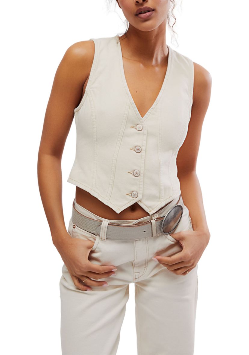 We The Free Tate Denim Vest