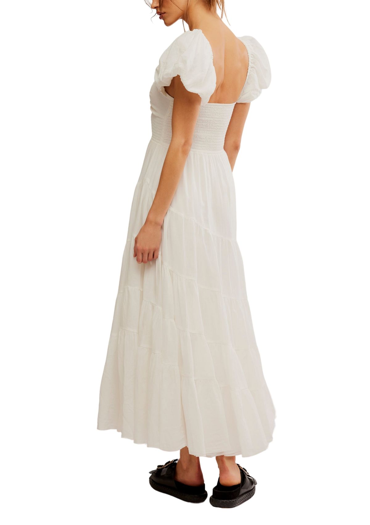 Sundrenched Short Sleeve Maxi Dress