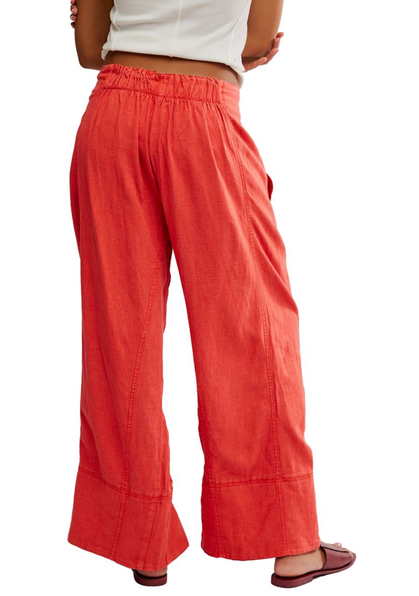 Days End Linen Pull-On Pants