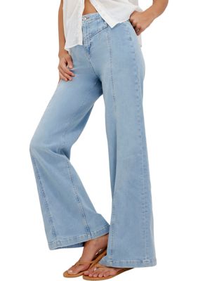Free People Women's We The Free Libre Wide-Leg Jeans, 29