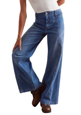 Free People Women's We The Free Libre Wide-Leg Jeans