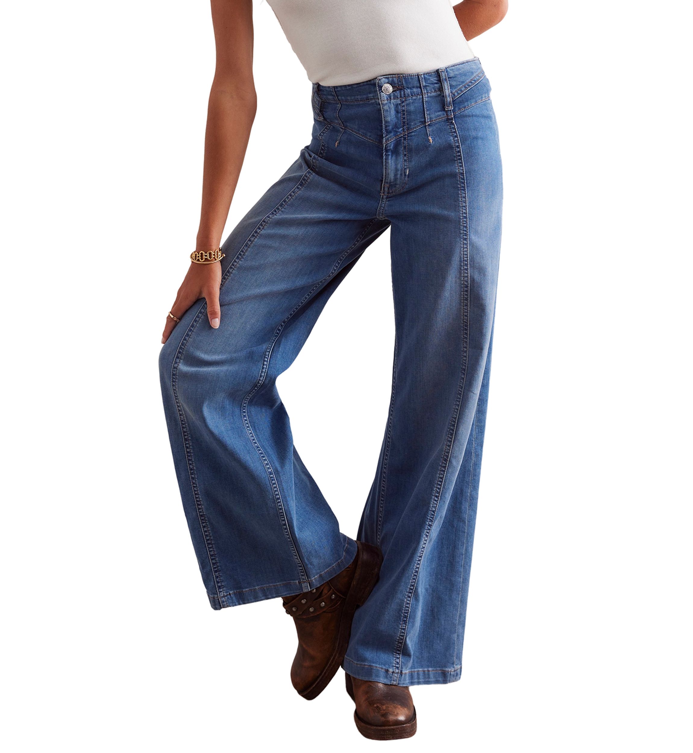 We The Free Libre Wide-Leg Jeans