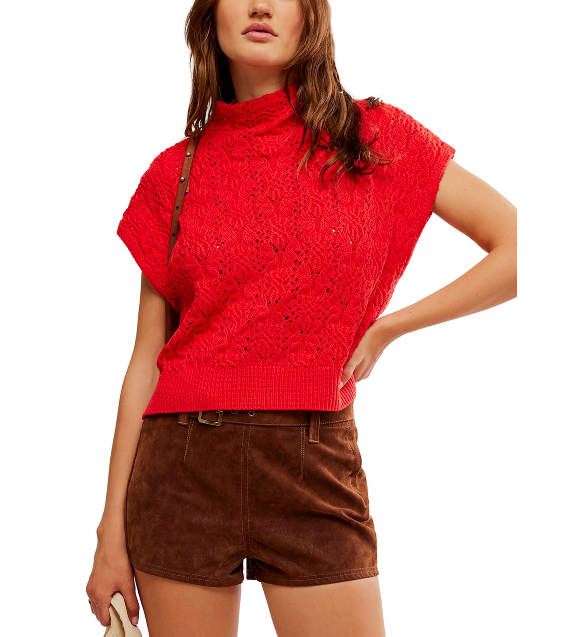Vickie Mock Neck Sweater 