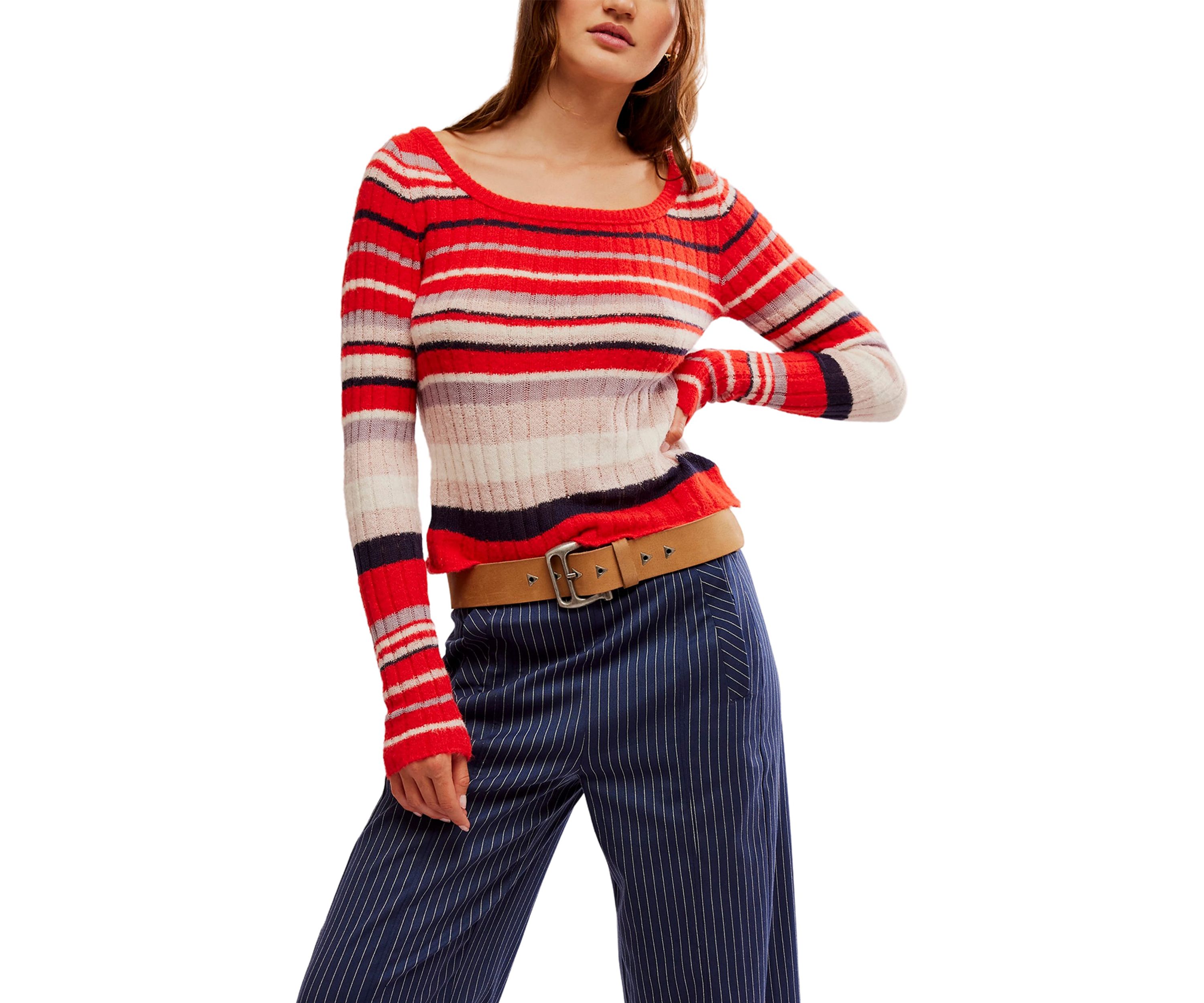 Lumen Stripe Pullover